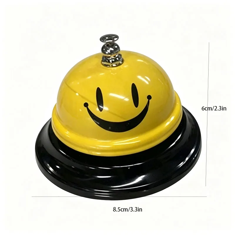 Funny Desk Call Bell, Metal Service Ring Bell for Restaurant Bar, Game Pet Training Prank Party Supply