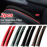 2pcs Car seat gap stuffing strips, anti-leakage and anti-falling gap stuffing strips, suede edge, gap filling strips, interior