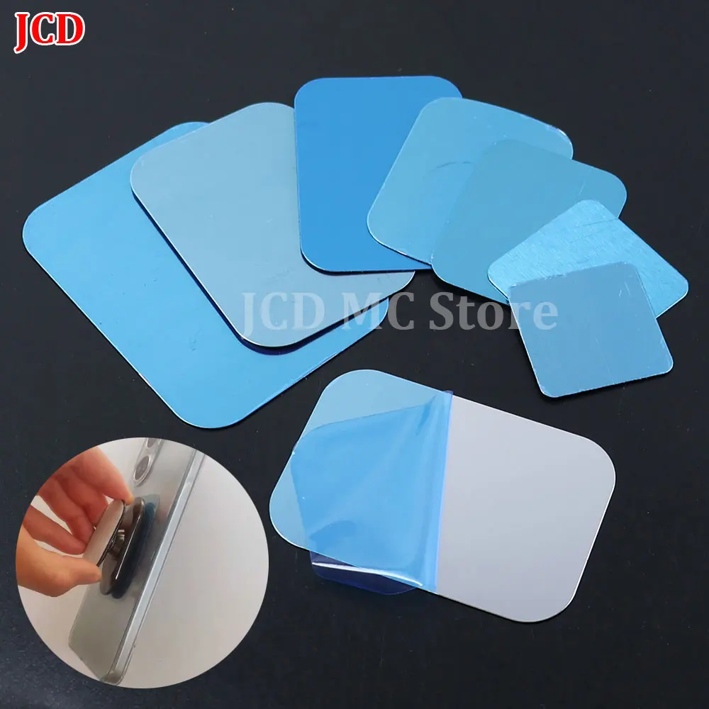 

10pcs Silver Magnetic Metal Plate For Magnetic Car Phone Holder Universal Iron Sheet Stand Mobile Phone Magnet Holder Mount
