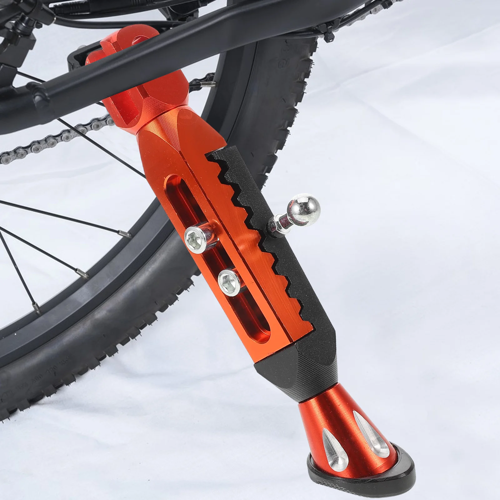 

Electric Motorcycle Stand Aluminum Adjustable Kickstand Scooter Parts Scooter Parts Cycling Tripod Portable Bike