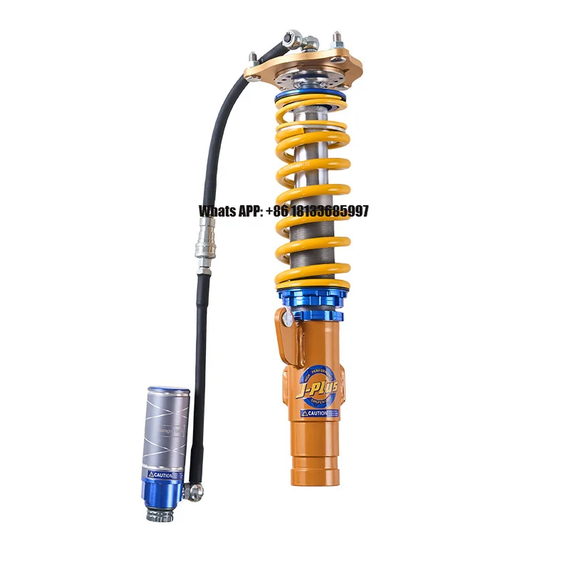 

High Performance Coilover Inverted Monotube Shock Absorber for Porsche | Adjustable Suspension Kit for Car Racing & Street