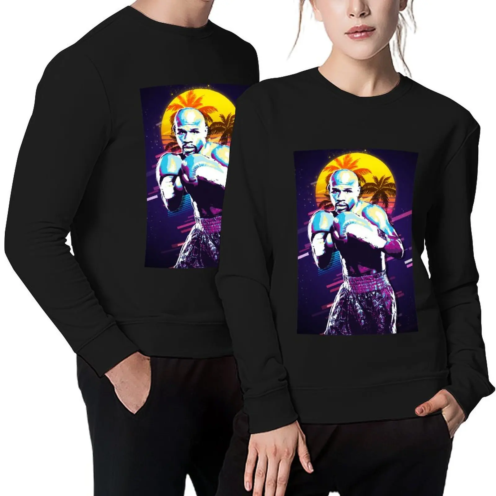 

Floyd Mayweather Pullover korean autumn clothes men clothes men's sweat-shirt set men's winter sweater sweatshirt for men