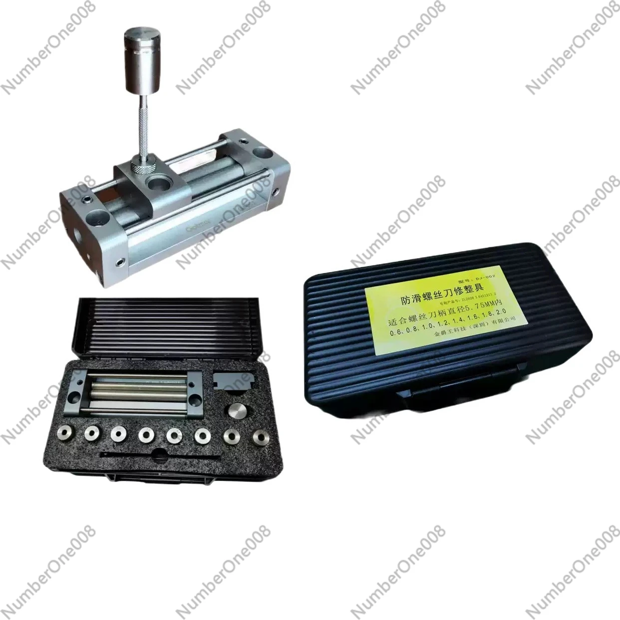 Anti-Slip Screwdriver Sharpening Tool, Watch Repair Dressing Stone Kit for Watchmakers
