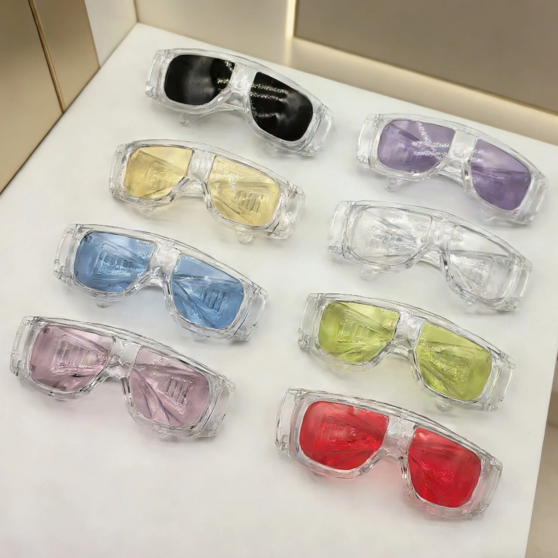 Doll Glasses Sunglasses Fit Zsiga 15-20cm Doll Safety Protective Goggles Dress Up Accessories