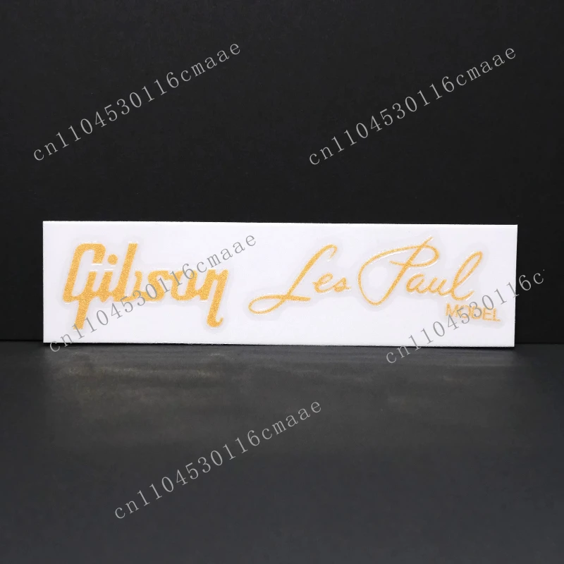 

Suitable for, Stickers, Gibson Logo Transfer Stickers, Electric Guitar Head Logo 1:1