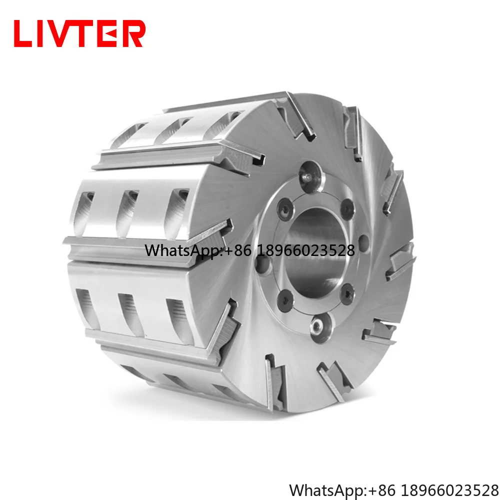 high performanceWoodworking 4-Side Moulder Head Indexable Milling Cutter Hydraulic Cutterhead