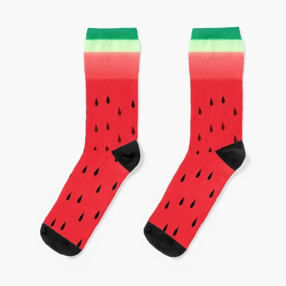 

Watermelon Stripes Socks aesthetic sports stockings sheer christmas gift Socks Men's Women's