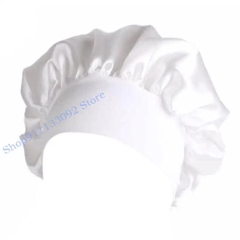 

H9ED Women Elastic Sleep Caps Hat Full Cover Female Patient Treatments Caps