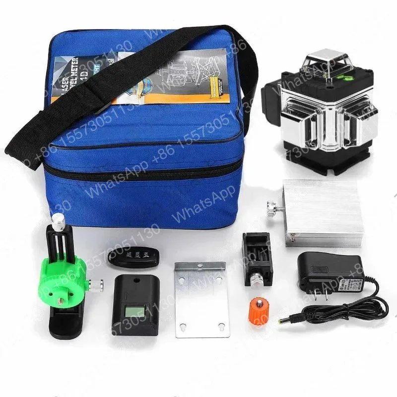 Level meter green light infrared laser outdoor strong light level 3D wall attachment instrument high precision automaticleveling