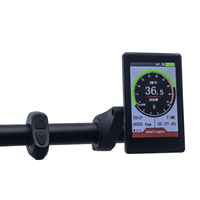 M6T-SM Electric Bike Meter LCD Display 24V-60V Universal Scooter LCD Panel Color Dot Matrix S n Bicycle Speed Display