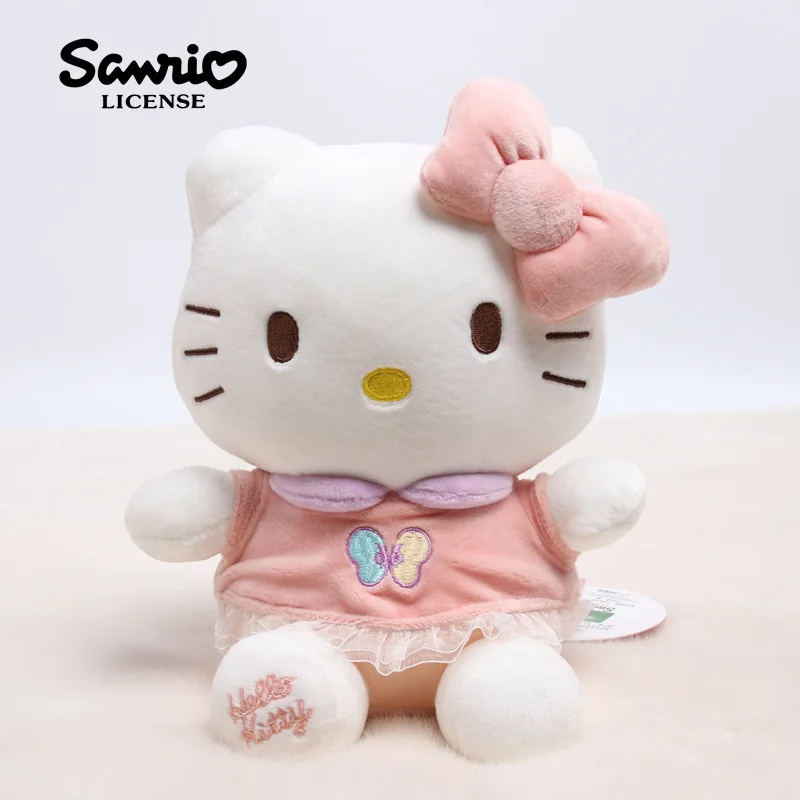 Hellokitty  Doll Lady Cat Doll Plush Toy Girl Doll Children's Birthday Gift Cute Sleeping Doll