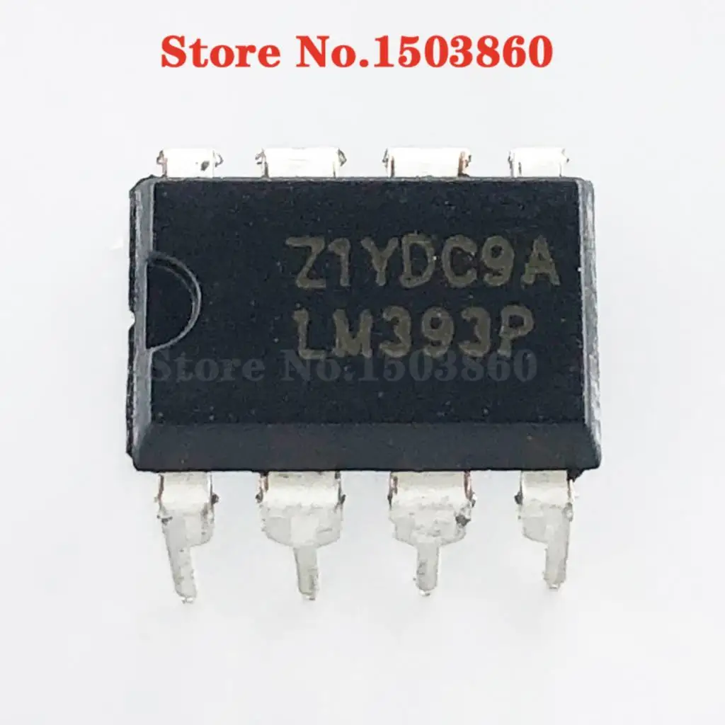 10PCS/lot LM393P DIP8 LM393 DIP LM393N 393 DIP-8 new original IC In Stock