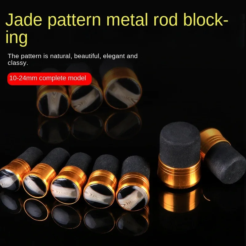 Sponge Metal Front Blocking Fishing Rods Fishing Rod Front Blocking Foam Hand Rod Front Plug Angling Gadgets Fishing Gear Tool