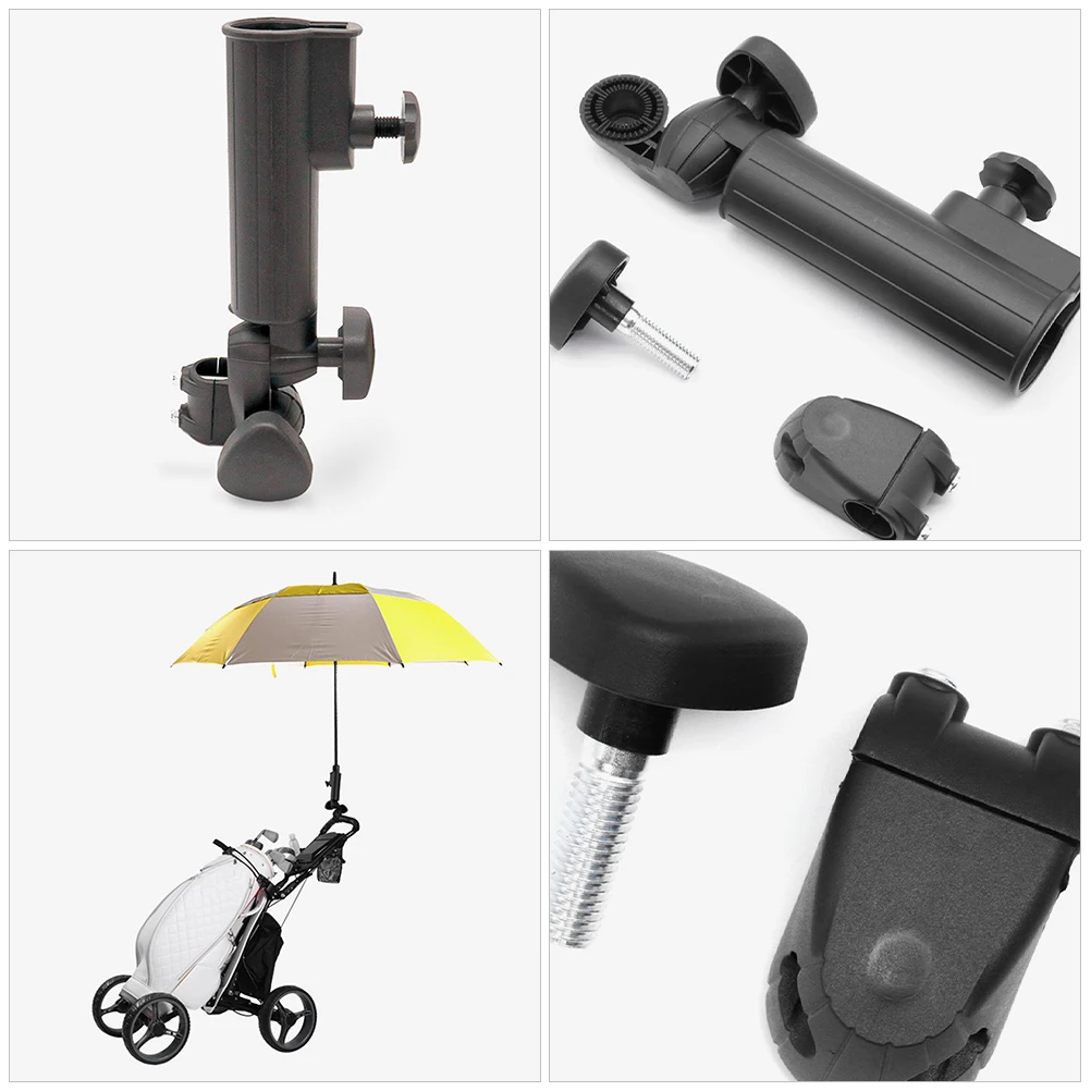 

Trolley Umbrella Storage Stand Holder for Golf Cart Accessories Carts Mount Organizer Rack