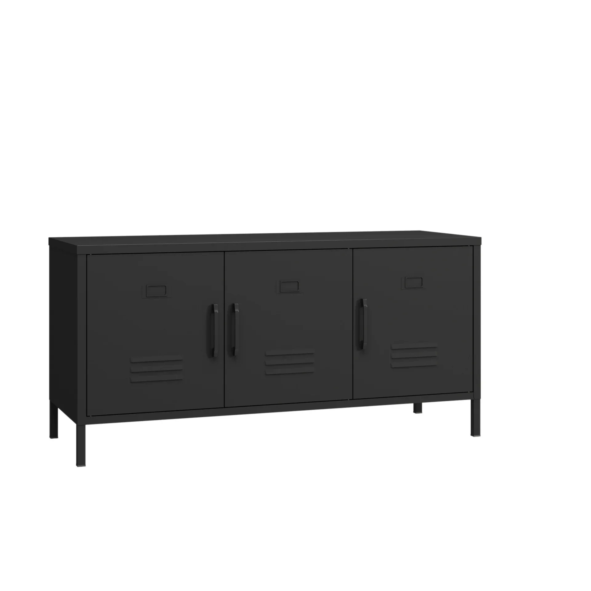 Imagen 5: Mueble de TV de color sólido, taquilla de acero para sala de estar, dormitorio y hogar
