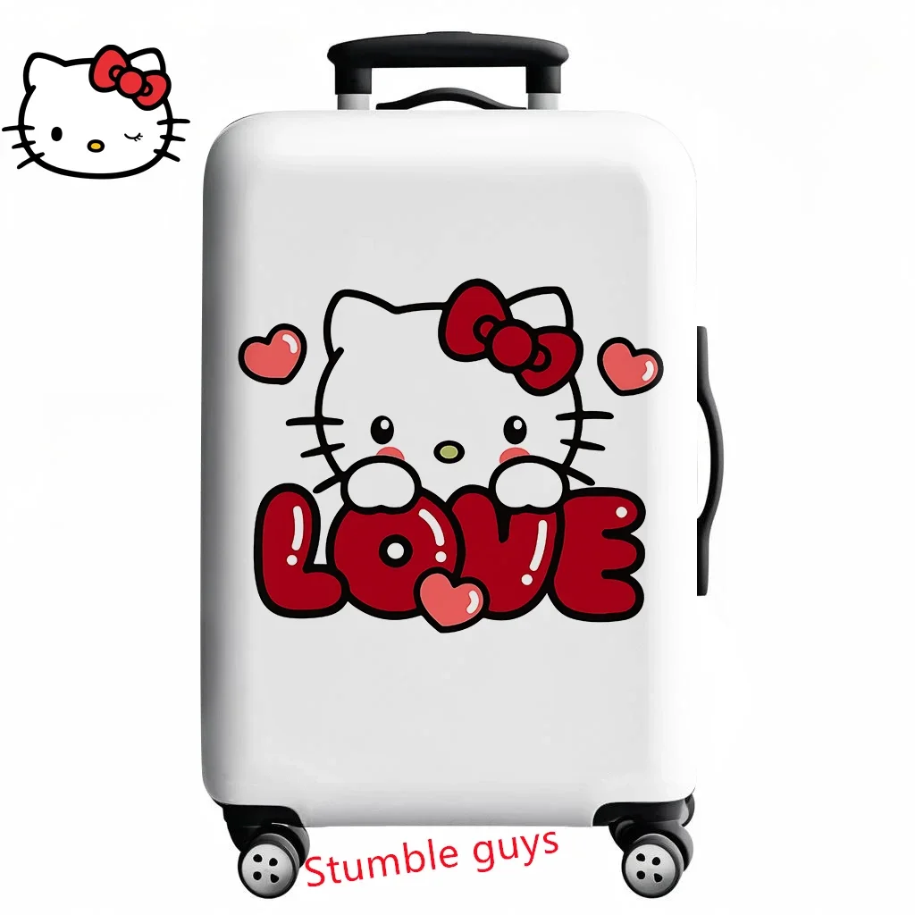 Capa de mala Demon Hunters Kpop para bagagem de 18 a 32 polegadas protetor de viagem macio