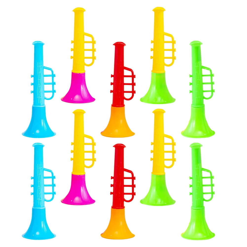 30 Pcs Trumpet Toy Noisemaker Toys Jingle Bells Kids Childrens Simulated Horn Stage Performance Learning Small