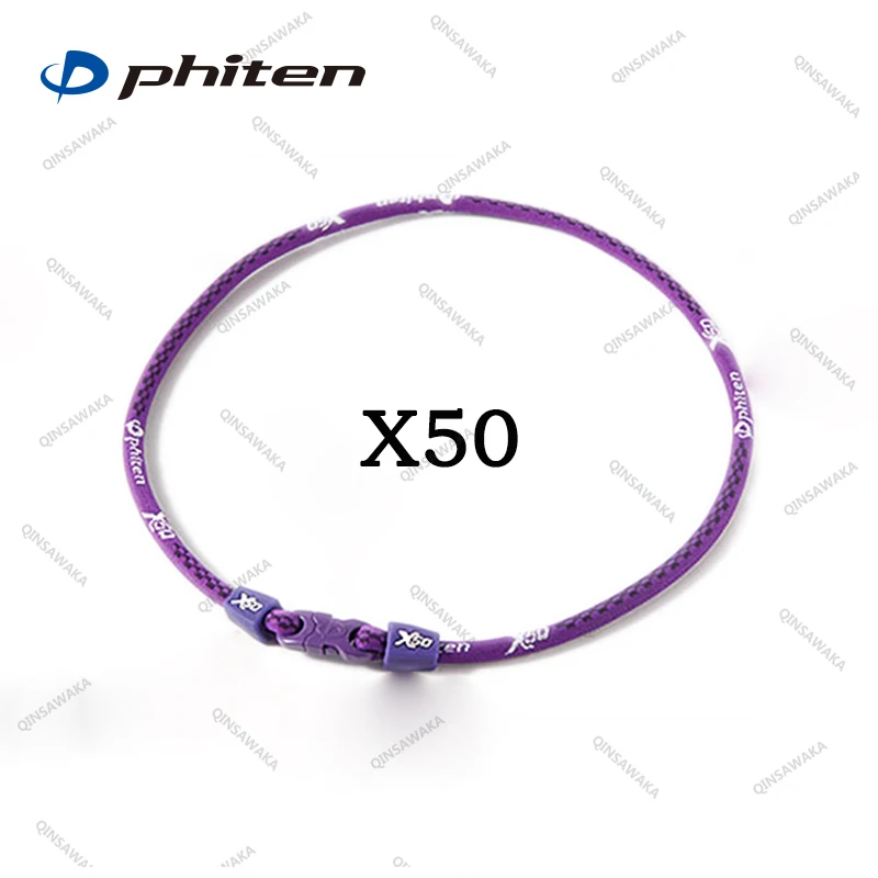 MADE IN JAPAN Phiten Sports TITANIUM NECKLACE X50 /X30 HYBRID