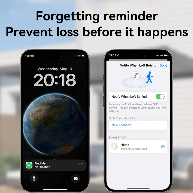Scheda intelligente anti-smarrimento per portafoglio Ricarica wireless Scheda localizzatore di posizione ultrasottile per Apple Trova il mio monitoraggio in tempo reale per il telefono