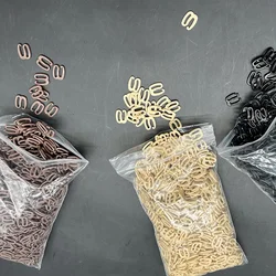 Plastic S hook for making wig caps adjustable wig band hooks 200pcs/bag