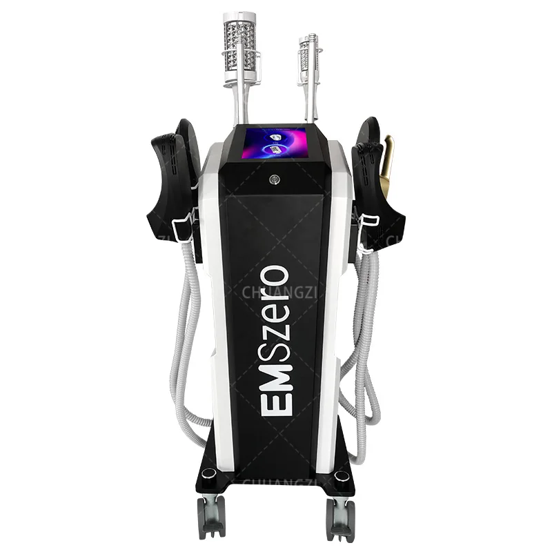 6500W EMSZERO With 2 Roller Massager and 4 Handles Nova Emszero Body Shaping EMS Electromagnetic Shaping