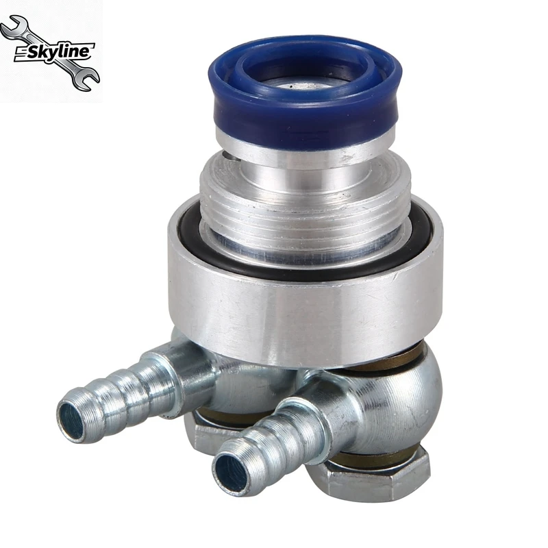 Adaptador de refrigerador de óleo para motocicleta, encaixe para gy6 100cc-150cc 30x1.5mm, kit de resfriamento de óleo com rosca