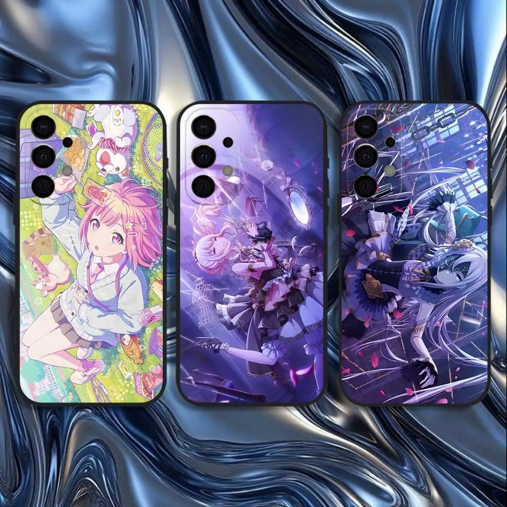 

Game P-ProjectS S-SEKAI Cute Phone Case For Samsung S25,S24,S21,S22,S23,S30,Ultra,S20,Plus,Fe,Lite,5G Black Cover