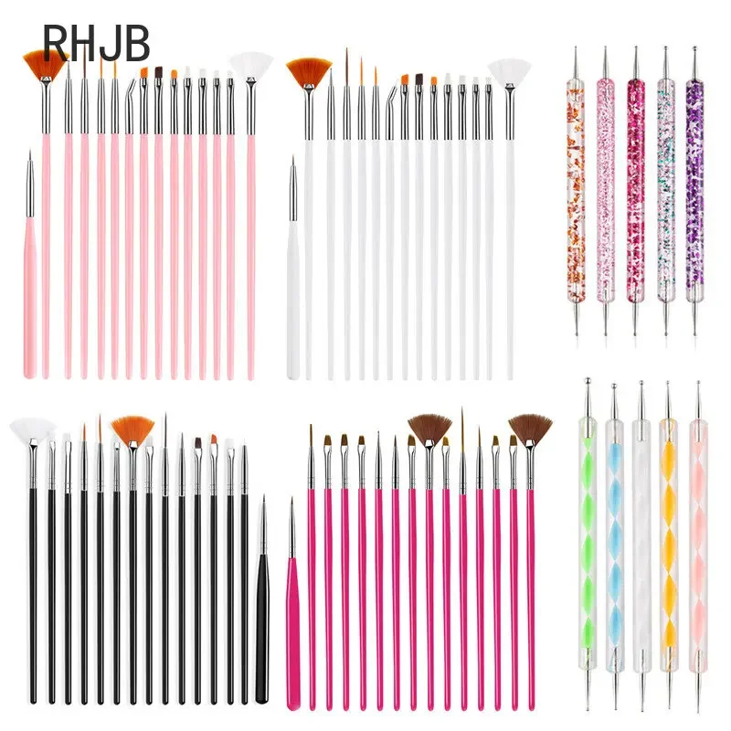 

RHJB New Nails Things Brushes for Manicure Set Nails Art Accessories Tools Kits Nail Supplies for Professionals Manicure Set