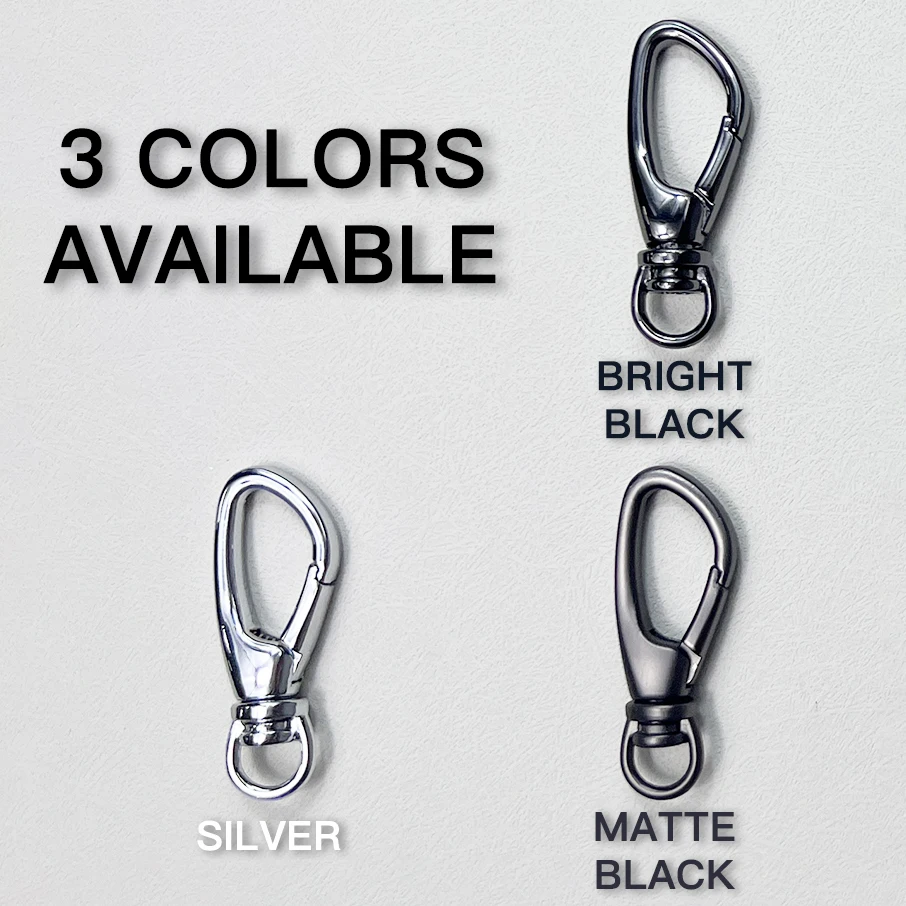 10pcs Wholesale Silver Color Rhodium Lobster Clasp Clips Key Hook Keychain Split Key Ring Findings Clasps DIY Keychains Making