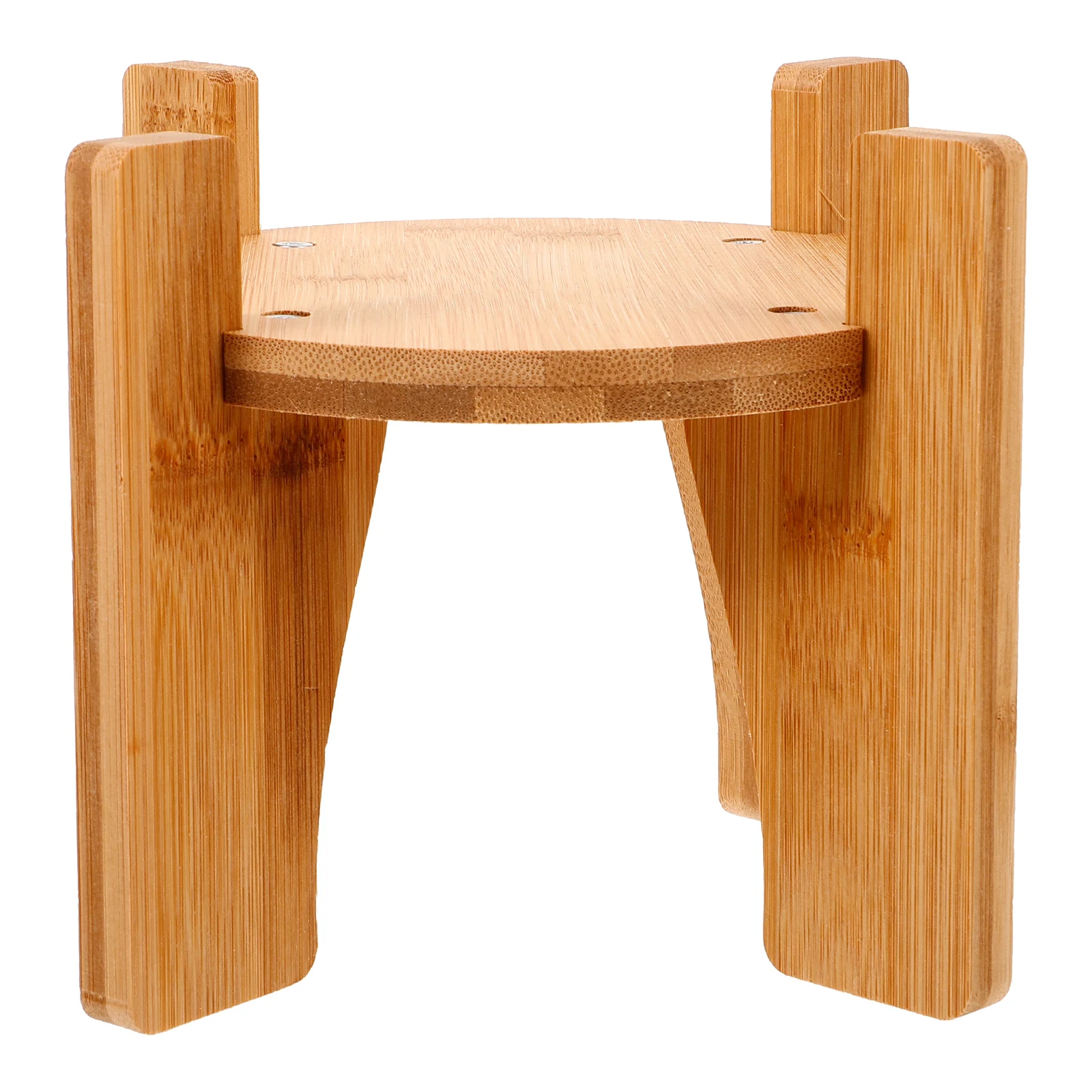 

15cm Square Wood Stand for Bottle Cap Vase Aquarium Craft Display Dispenser Holder Drink Beverage Water Jug