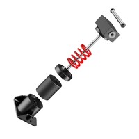 .MOZA Racing SR-P Lite Brake Pedal Performance Kit Spring & Damping Block Combination Provides Higher Braking Resistance