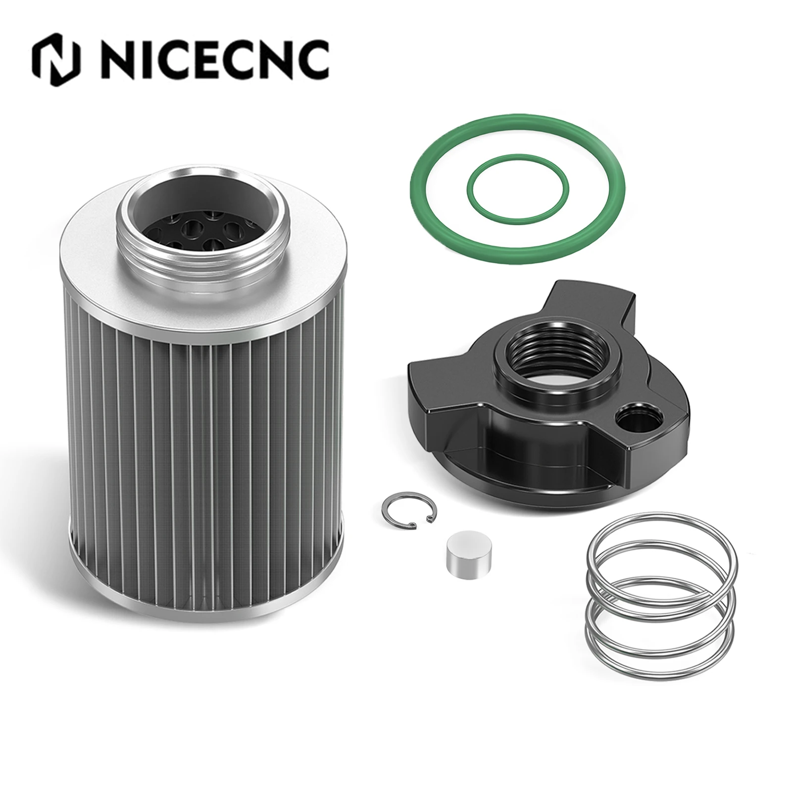 

For Harley Street Glide FLHX 2017-2018 Road King Special FLHRXS 2017-2024 Oil Filter Element Kit Fat Boy FLFBS 114 2018-2024 23