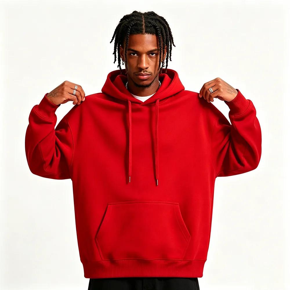Herren- und Damen-Hoodies in Unifarben mit Taschen, Sport- und Fitness-Sweatshirts, modische Freizeitpullover in mehreren Farben – Detail 28