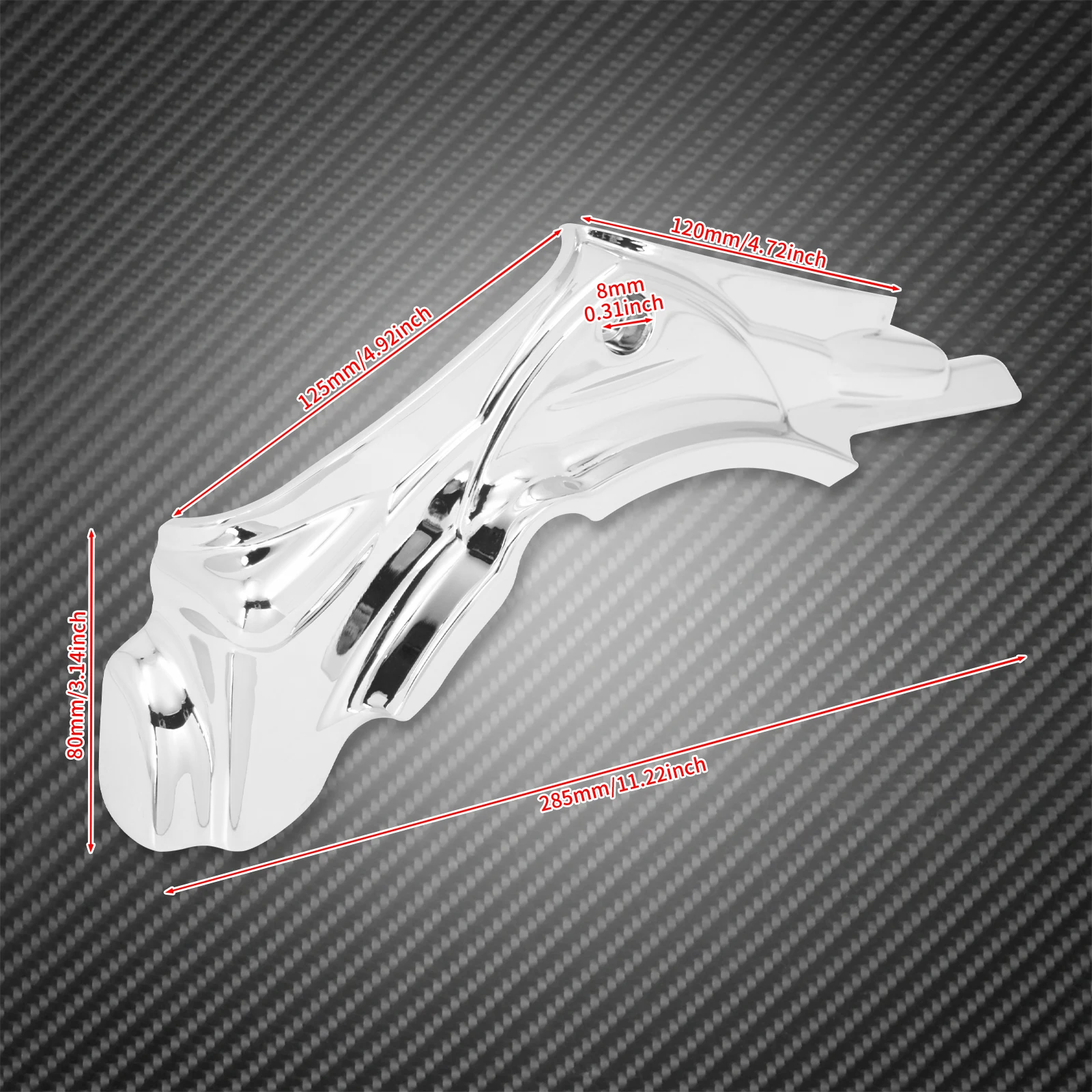 Мотоциклетная цилиндрическая основа боковая крышка хром для Harley Dyna Fat Bob FXDB Touring Electra Road Street Glide Ultra Limited 07-2016