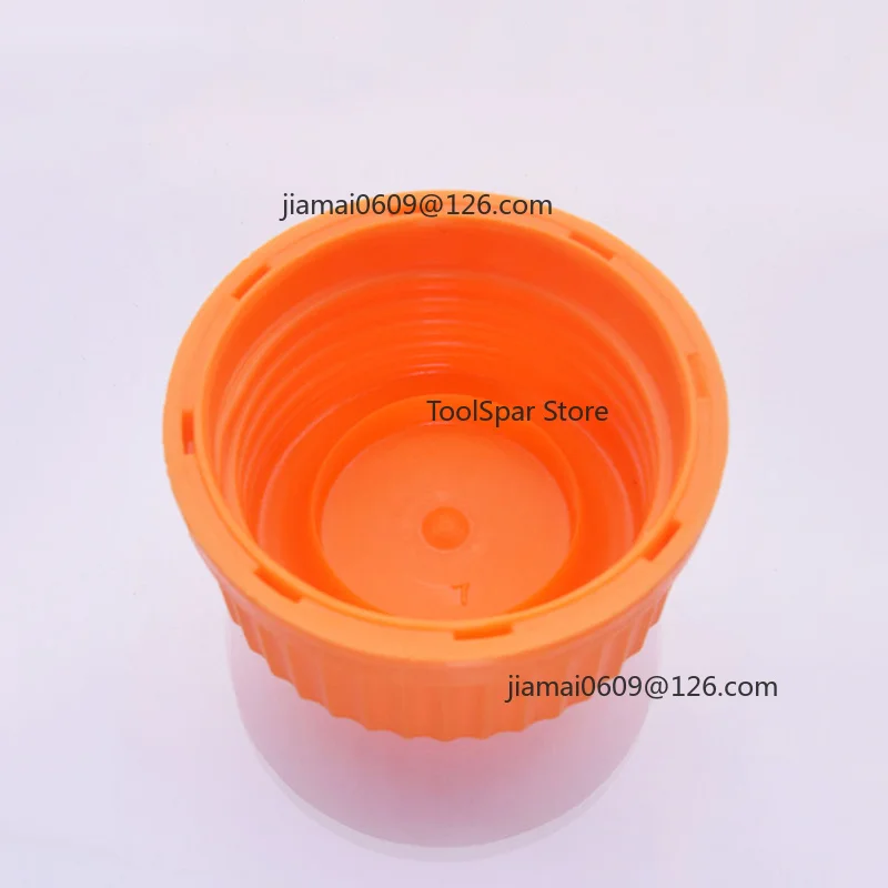 1000mL Graduated Reagent Bottle Borosilicate Glass 3.3 With Yellow Screw Cap Lab Sample Storage Container