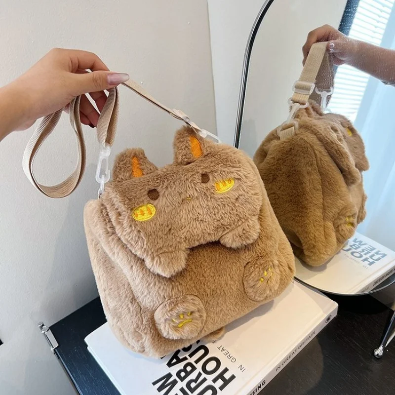 

Luxury Vintage Leather Crossbody Bag For Women With Trendy Letter Logo And High-End Fashionable Style