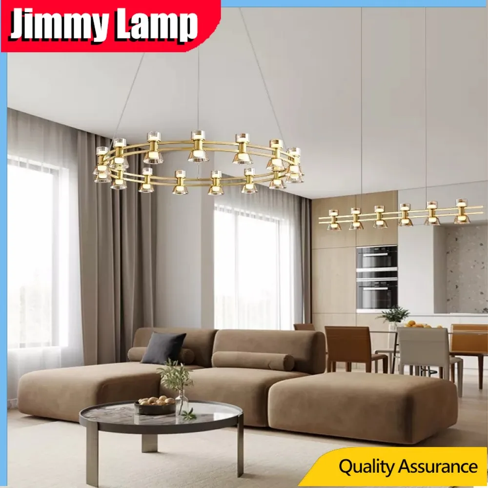 

Декоративные люстры и лампы в скандинавском стиле, современный дизайн, люстра, лампа для гостиной, ресторана, спальни