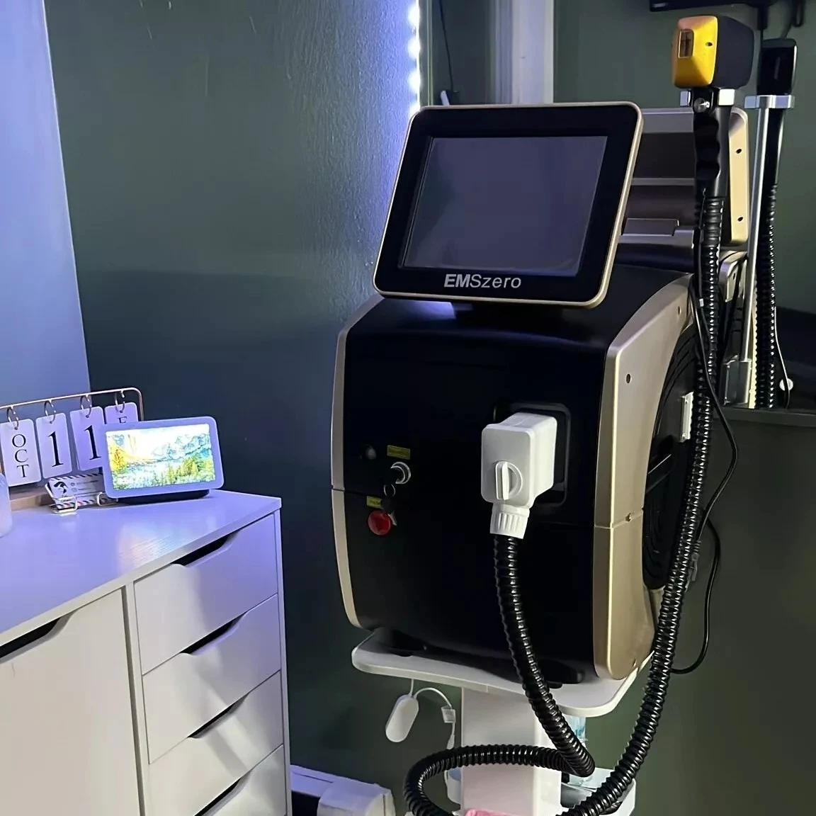 Nieuwste Draagbare 808nm Diode Laser Ontharing Machine Koelkop Pijnloos Laser Epilator Gezicht Lichaam Ontharing