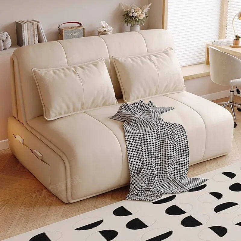 

Multifunction Foldable Living Room Sofa Lazy Comfortable Modern Recliner Sofa Bed Simple Design Home Furniture Sofá Na Sala LLLS