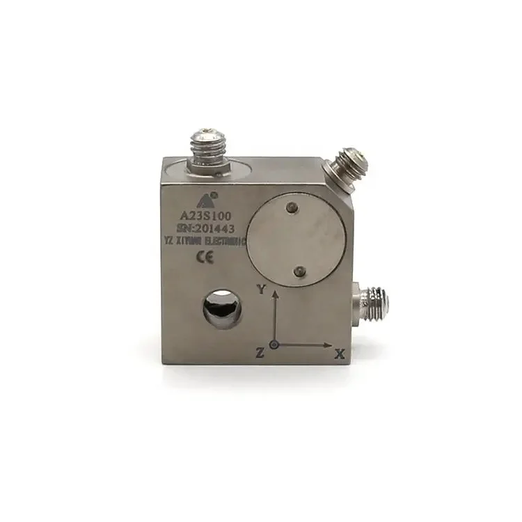 

Universal Triaxial Vibration Sensor/Accelerometer with Built in IEPE Preamplifier