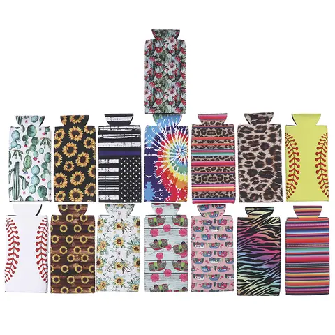 Neoprene Beer Cans Cool Drink Bottle Sleeve Covers Insulation Wrap Cover