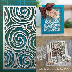 Edgeless Tree Wheel Background Metal Cutting Dies Stencils For DIY Scrapbooking Decorative Embossing Handcraft Template