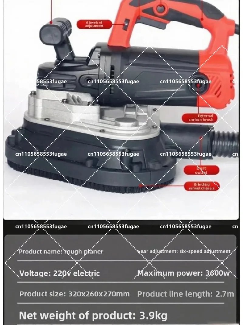 

Small Portable Concrete Grinder Industrial Floor Wall Polisher Hand Held Edge Grinding Polishing Machine