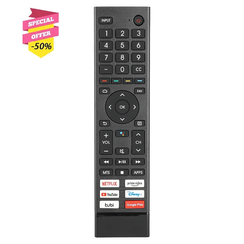 

ERF3F80H Voice Remote Control for Hisense A6 Series TV 43A6G 50A6G 55A6G 60A6G 65A6G 70A6G 75A6G 50U6G 55U6G Replacement