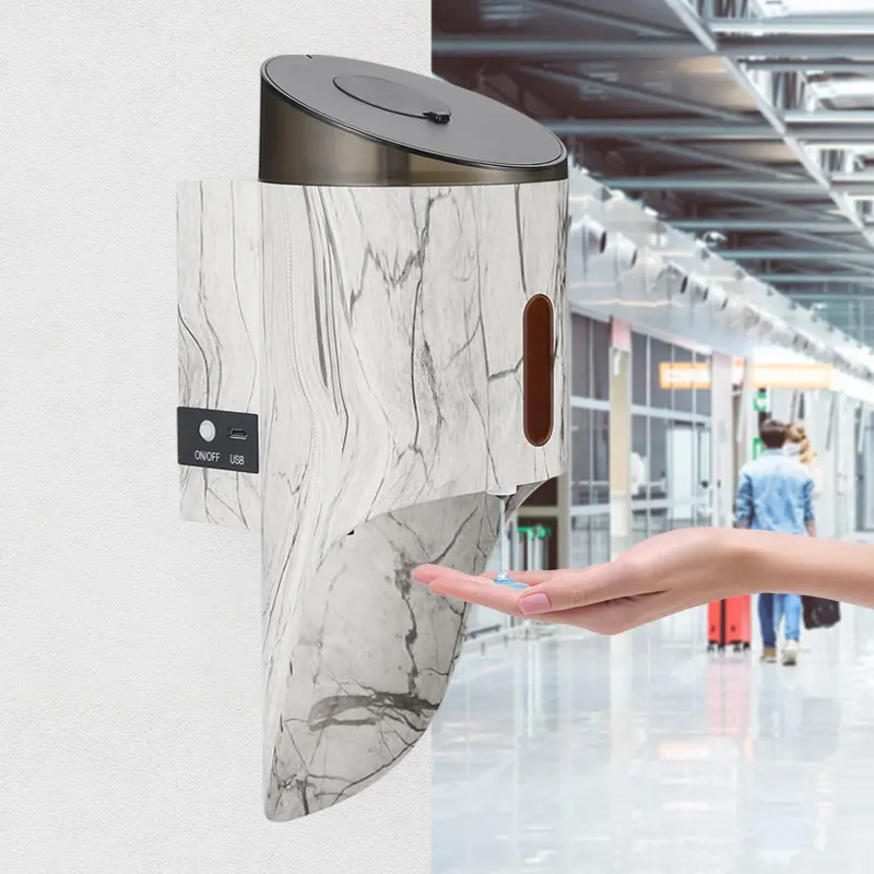Auto sensing gel soap dispenser shampoo shower gel bathroom accessories USB charging soap dispenser automatic dispenser 750ml