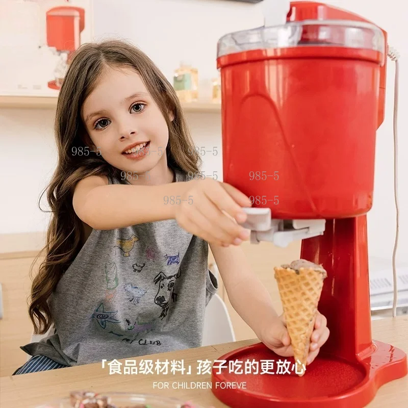 Compact Household Ice Cream Machine, Ideal For Family Use And Small Kitchens Homemade Frozen Snacks