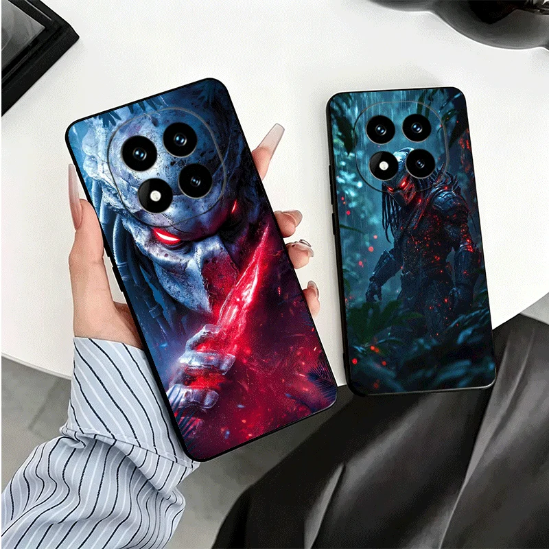A-Alien Vs P-Predator Soft Phone Case for Xiaomi Redmi Note 12 13 14 15 Pro Plus 11 12S 11S 11T 10 4G Black Cover Back Shell - view 2