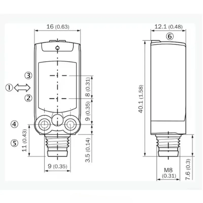 DL35-B15552 1057657 SICK Distance Sensor Sensor Switch