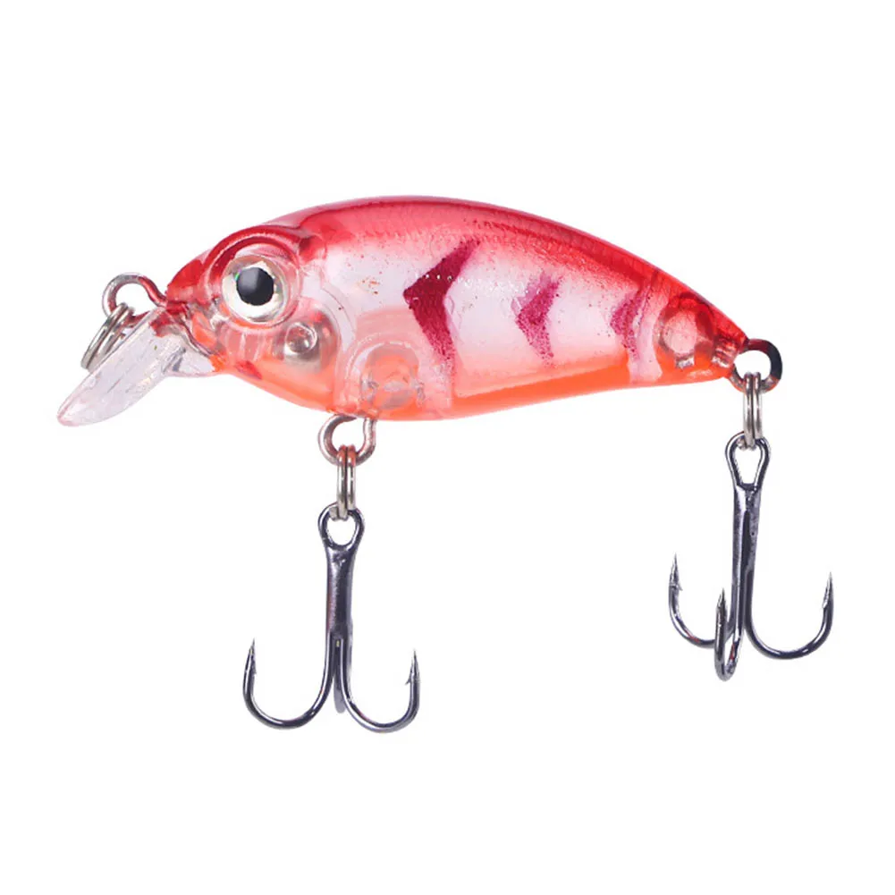 Fishing Lure Artificial Bait Bass Minnow Study Tackle Wobbler Accessories Compact Easy Installation Lightweight