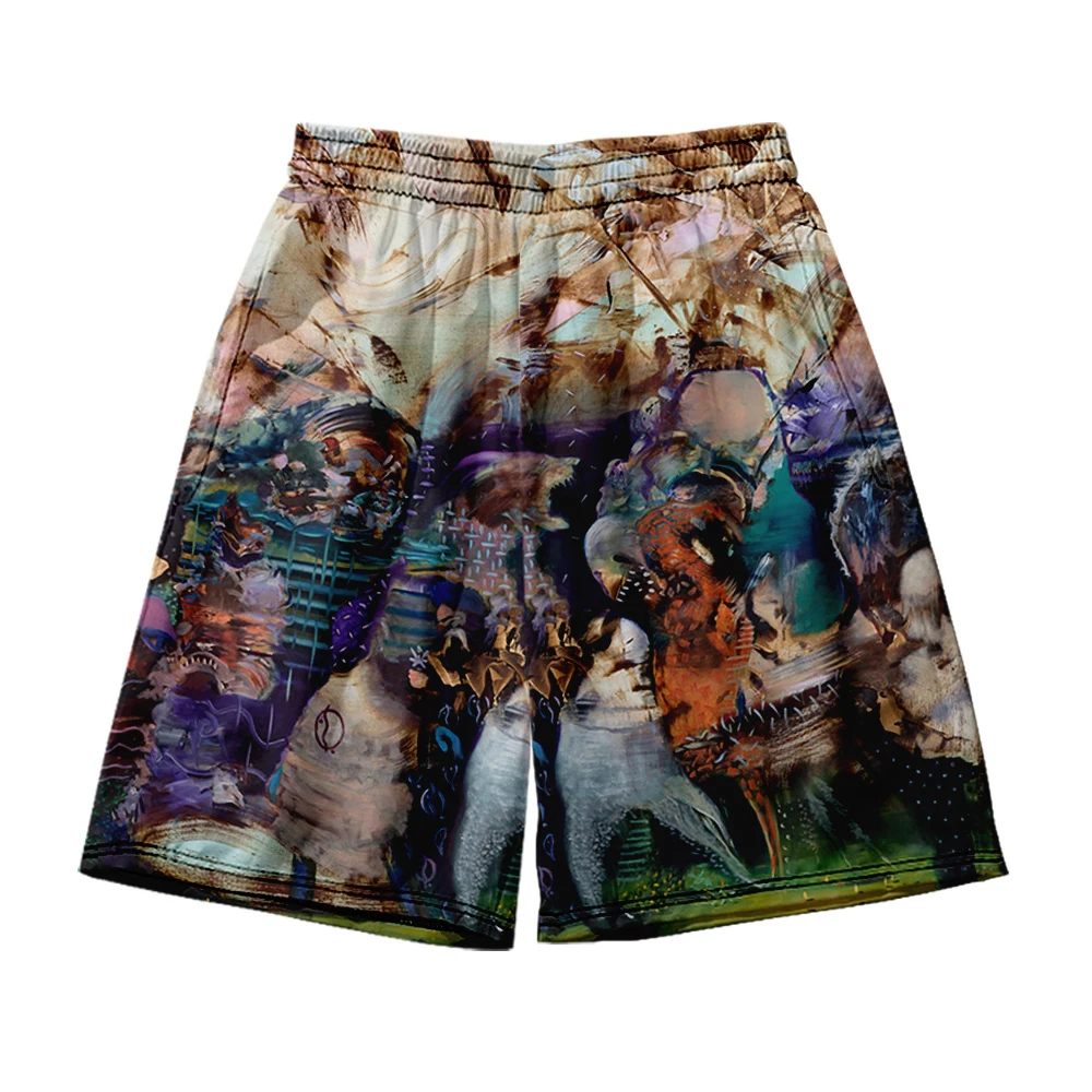 

Beach Shorts Men's and women's clothing 3D digital printing casual shorts Fashion trend couple Pants 17